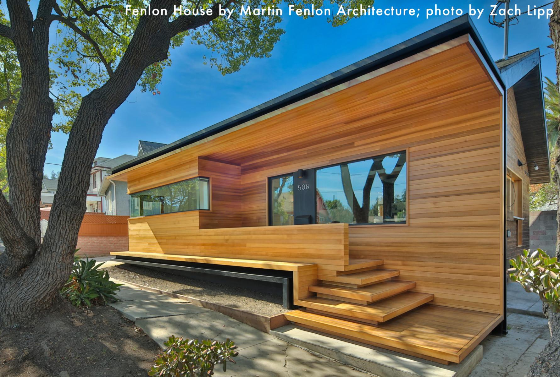 maison en bois de cèdre